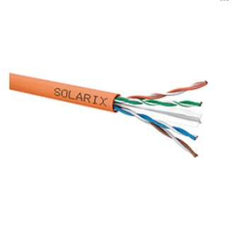 Instalační kabel Solarix CAT6 UTP LSOHFR B2ca-s1,d1,a1 500m SXKD-6-UTP-LSOHFR-B2ca