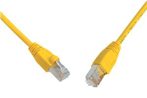 Obrázok Patch kabel CAT5E SFTP PVC 2m žlutý C5E-315YE-2MB