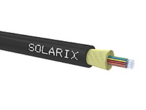 DROP1000 kabel Solarix 24vl 9/125 4,0mm LSOH Eca černý SXKO-DROP-24-OS-LSOH, cena za metr