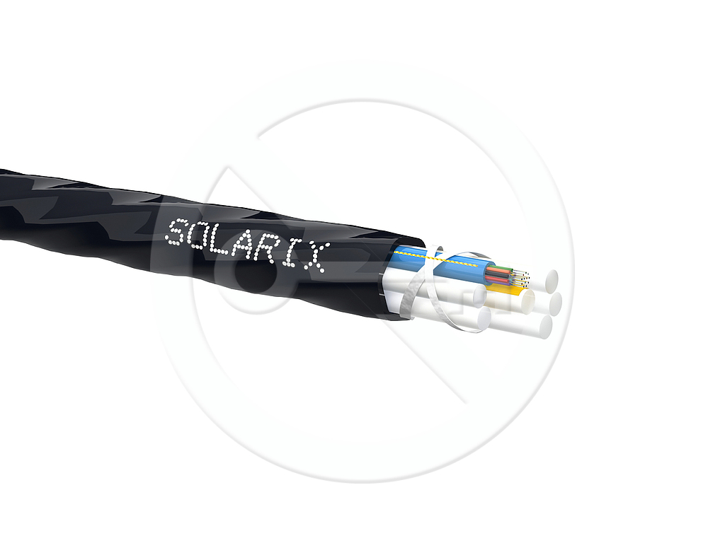 Zafukovací kabel Micro 12vl 9/125 HDPE Fca černý