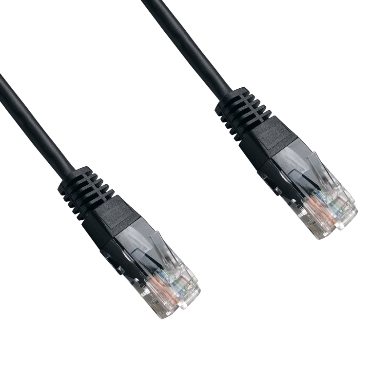 DATACOM Patch cord UTP CAT6 0,25m černý