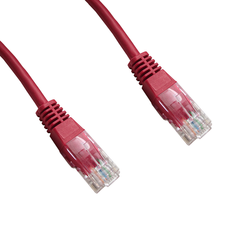 DATACOM Patch cord UTP CAT6 0,25m červený