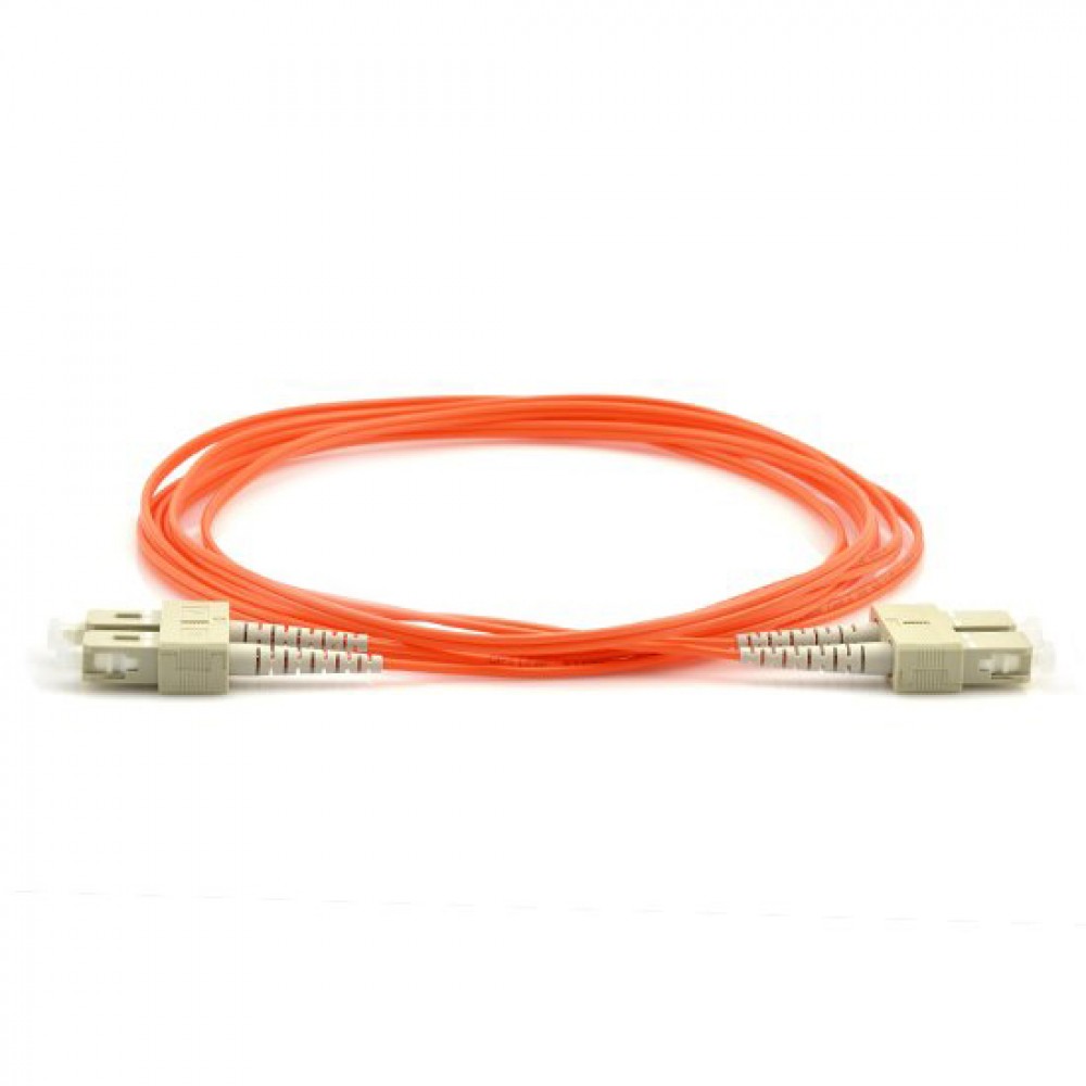 Optický patch cord duplex  SC-SC 50/125 15m MM OM4