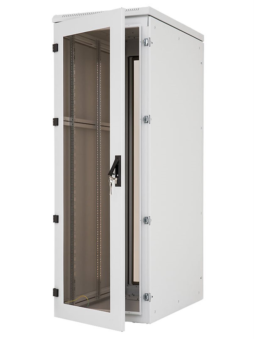 Stoj.rack 37U (š)800x(h)800 RIE IP54 pl.dv,4-bod.z