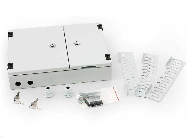 Nástěnný optický rozv.24xST,24xSC single,16xSCD