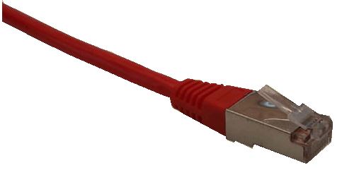 Patch cord FTP cat5e 0,25M červený