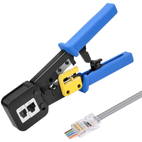 W-Star Krimpovací kleště RJ45 EZ WSEZ376Z Cat5, RJ45, RJ45EZ,  RJ12