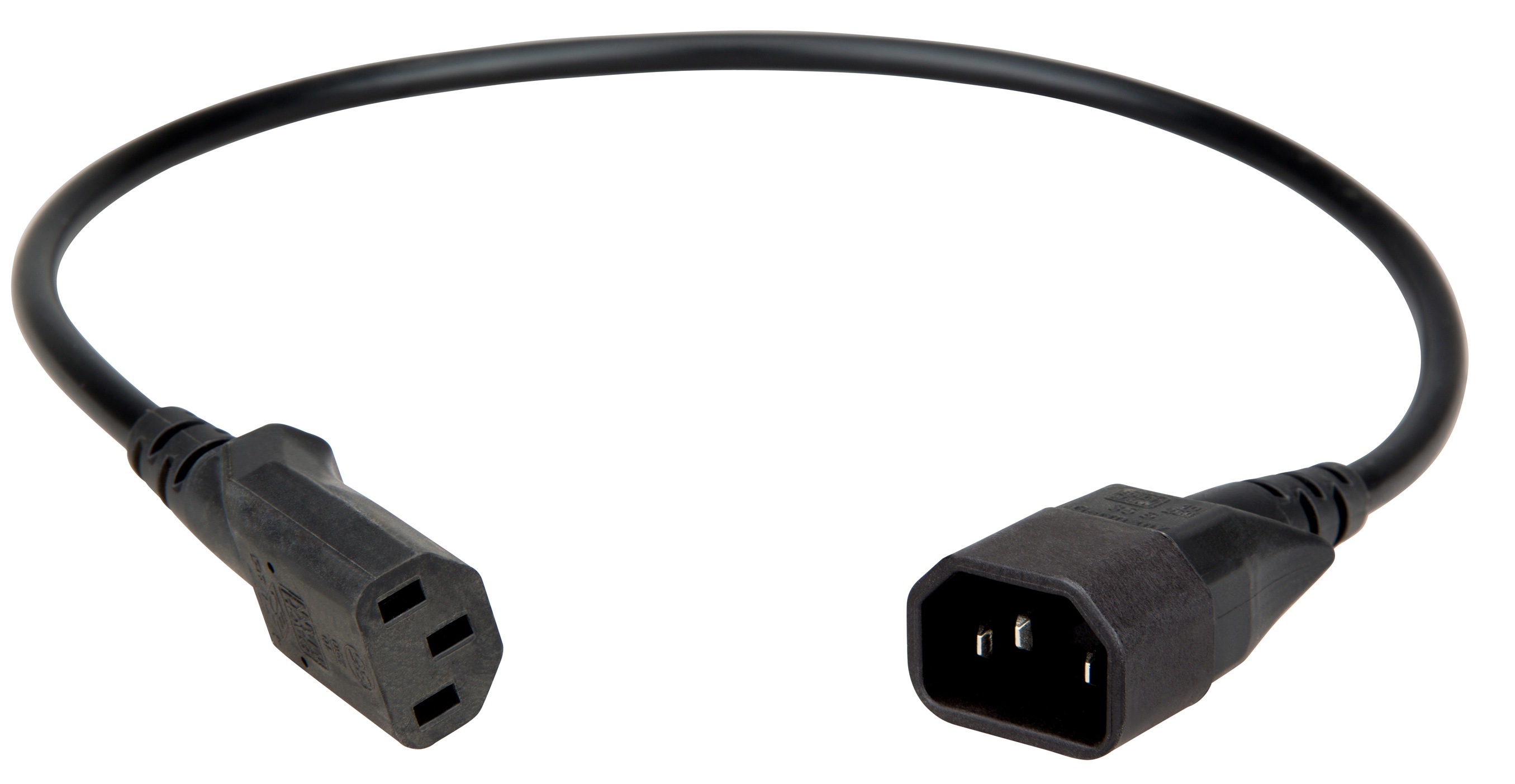 Prodl.kabel IT METER,C13/C14 pro ochr.krytky 1m