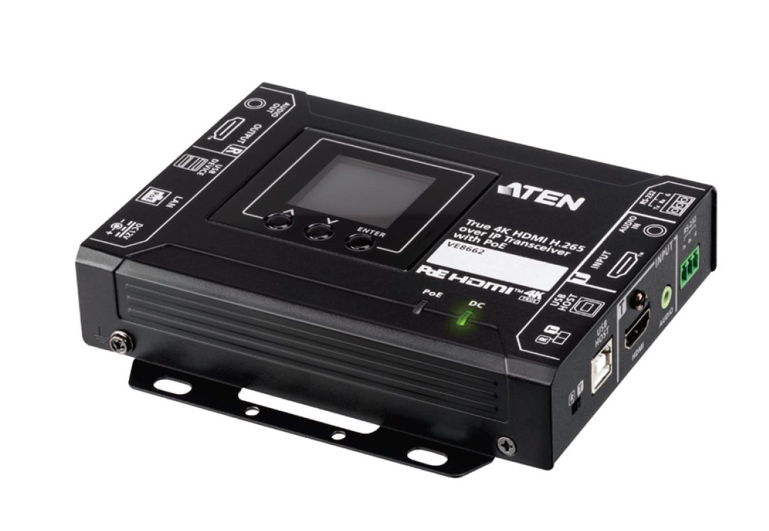ATEN True 4K HDMI H.265 over IP s POE