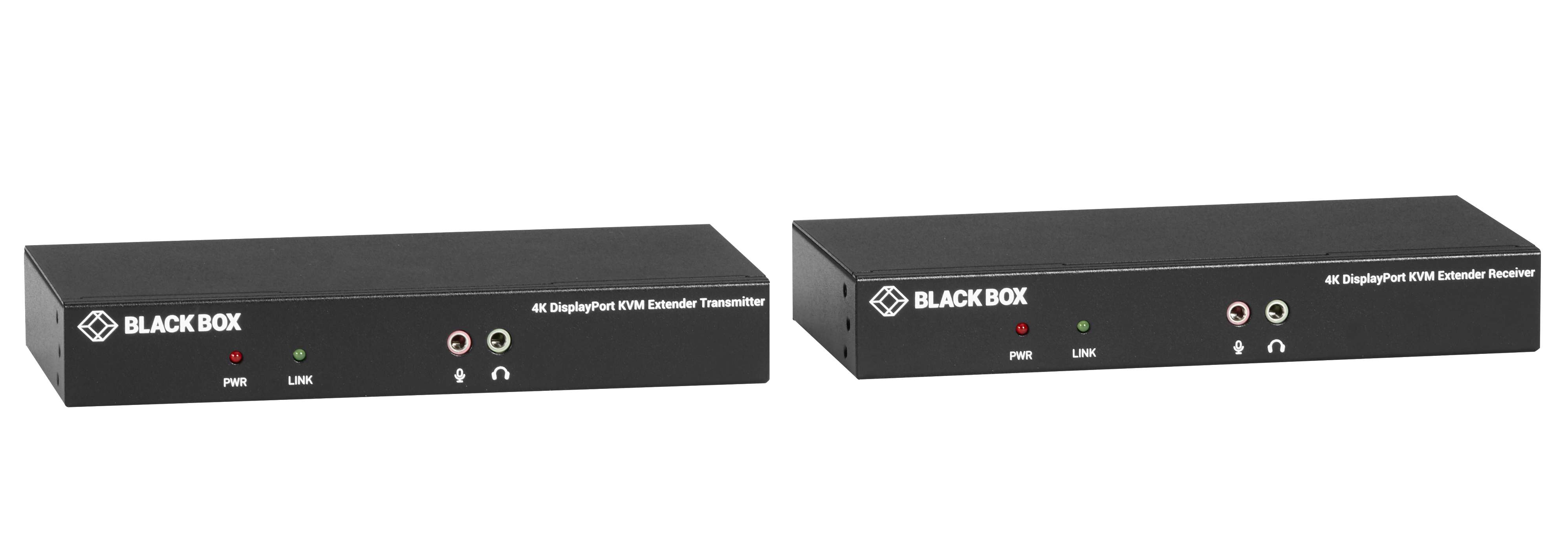 KVM Extender Kit přes CATx - 4K, DP, USB 2.0,audio