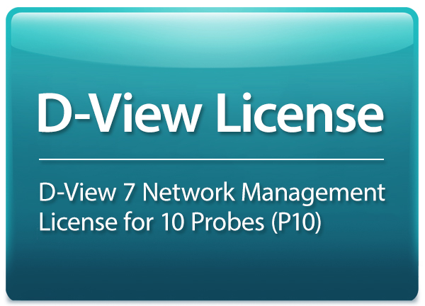 D-Link D-View 7 License for 10 Probes