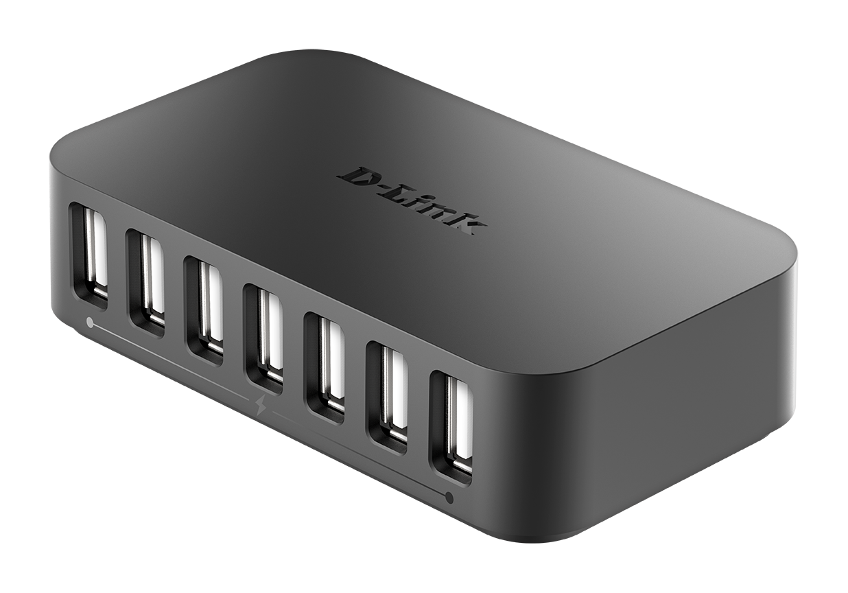 D-Link 7-Port Hi-speed USB 2.0 Hub DUB-H7/E