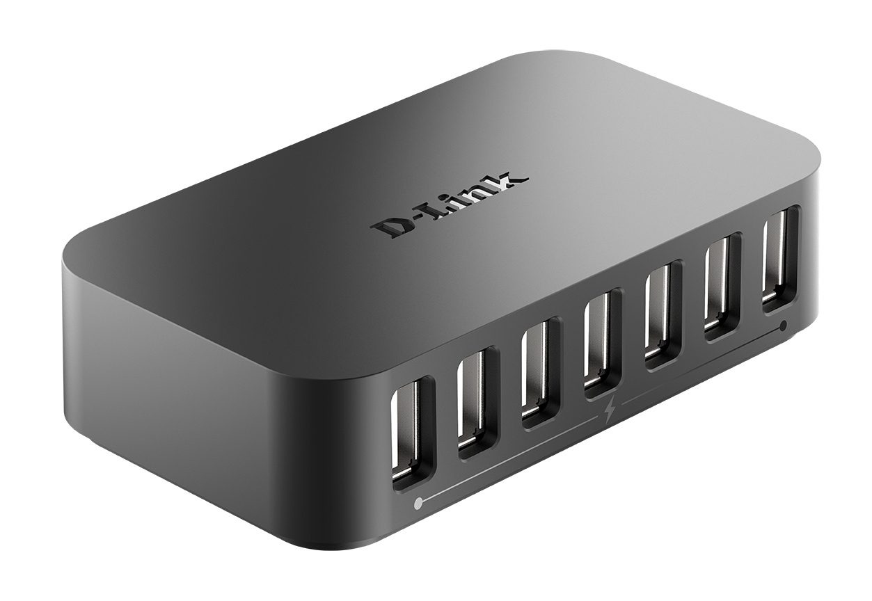 D-Link 7-Port Hi-speed USB 2.0 Hub DUB-H7/E