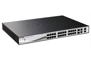 D-Link DES-1210-28P 24x100+2xGbit+2xSFP Smart/PoE+
