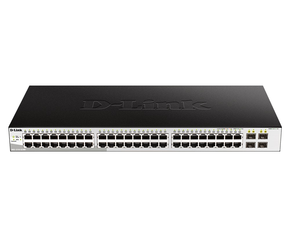 D-Link DGS-1210-52/ME/E 48x 1G + 4x 1G SFP Metro Ethernet Managed Switch