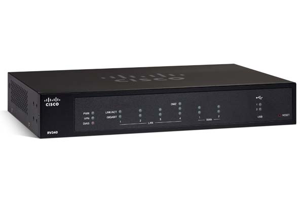 Obrázok Cisco RV340 Dual WAN Gigabit VPN Router