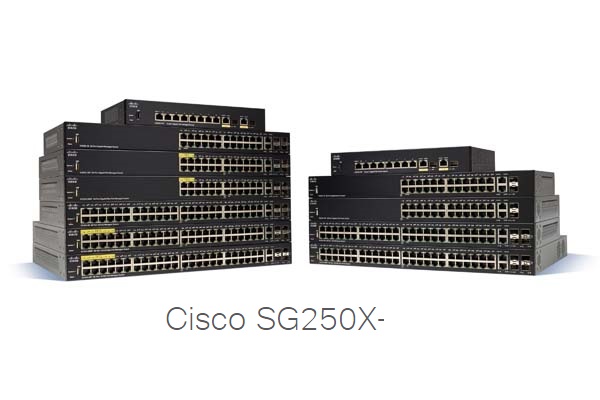 Obrázok Cisco SG250X-24P-K9-EU SG250X-24P-K9-EU