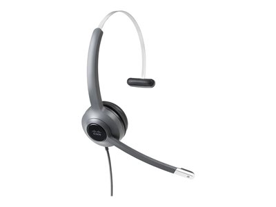 Cisco Headset 521 (Wired Single with 3.5mm connector and USB-A Adapter)