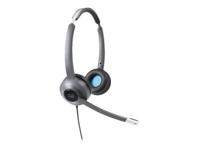 Obrázok Cisco Headset 522 (Wired Dual with 3.5mm connector and USB-A Adapter) CP-HS-W-522-USB=