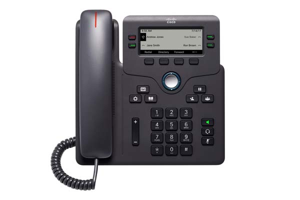 Obrázok Cisco IP Phone 6841 with power adapter CP-6841-3PW-CE-K9=