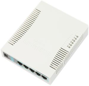 Obrázok Mikrotik RB260GS nastav. 5x Gbit + 1xSFP switch