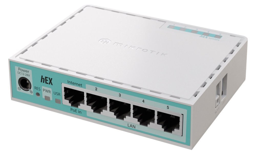 MikroTik E50UG, hEX (2024 version) s RouterOS L4, desktop