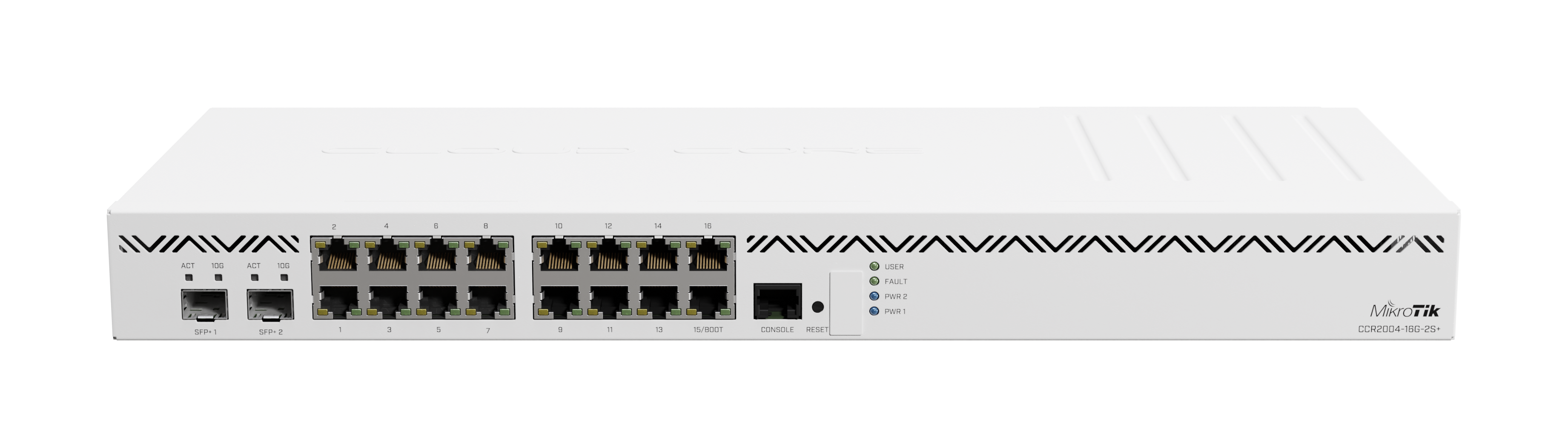 MikroTik CCR2004-16G-2S+, CloudCore router řady 2000