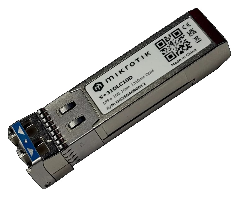 Mikrotik S+31DLC10D, SFP/SFP+ module 1G/10G SM 10km 1310nm