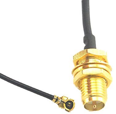 Pigtail u.Fl (IPEX) - RSMA female pigtail kabel, 15cm
