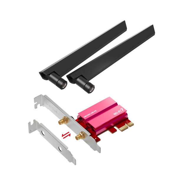 Metcusys MA47BE BE9300 Tri-Band WiFi7 PCIe adaptér