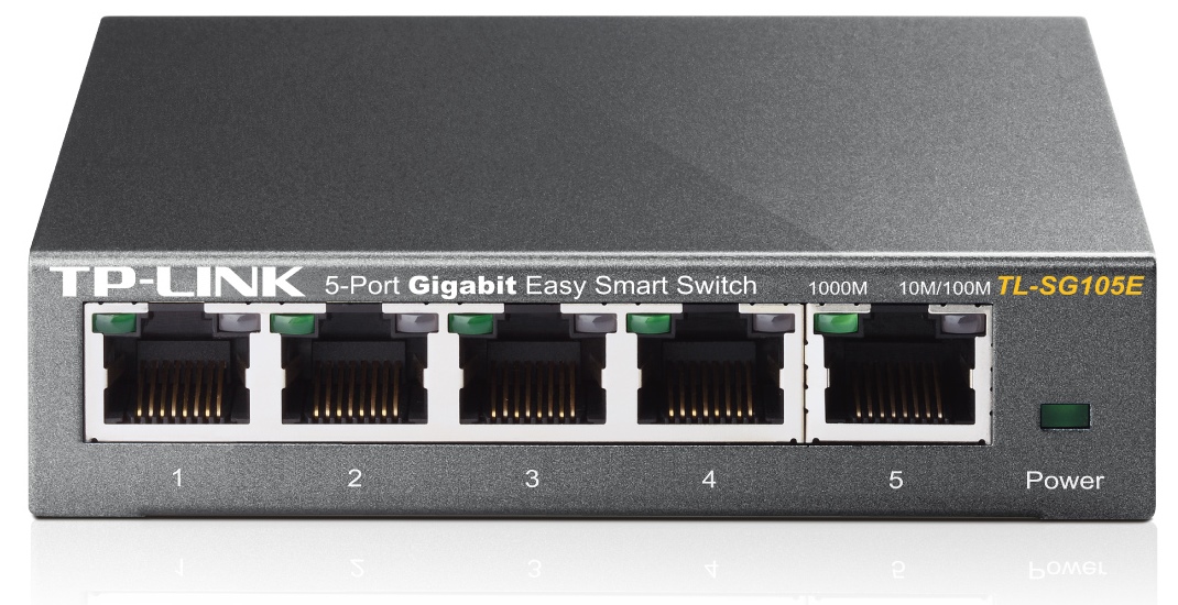 TP-Link TL-SG105E 5-Port Gigabit Easy Smart Switch