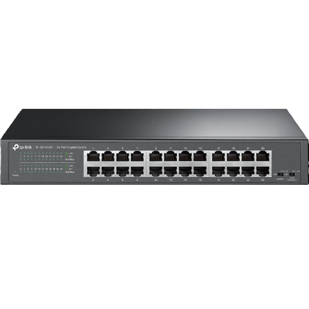 TP-Link TL-SG1024D 24xGb stolní/rackový fanless switch