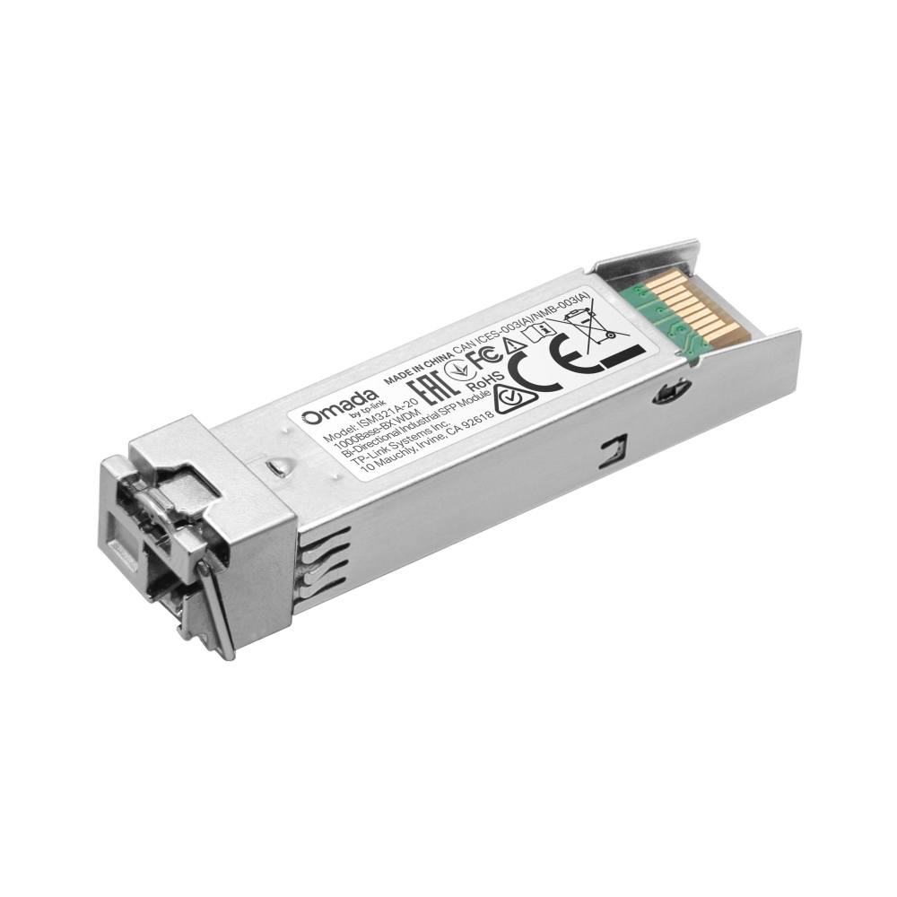 TP-Link ISM321A-20 Indust SM WDM Bi-Dire, SFP 20km