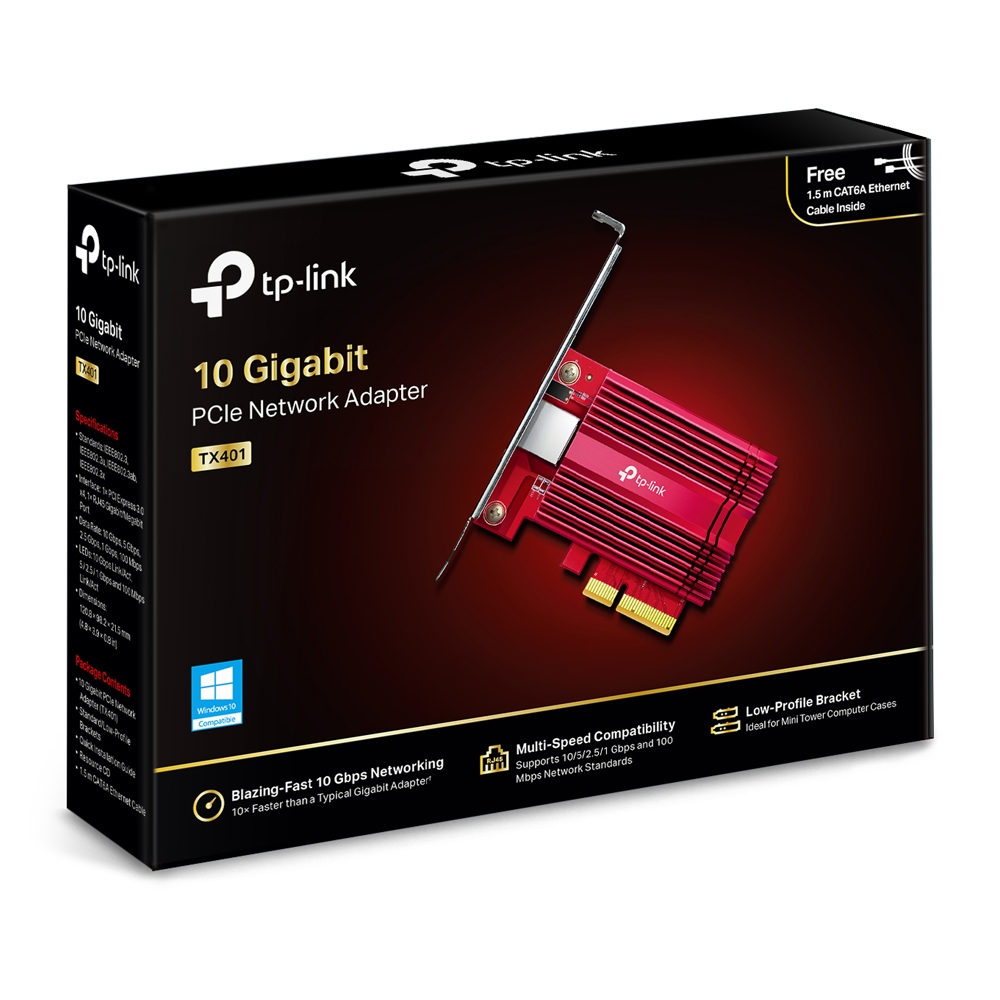 TP-Link TX401 PCI Express, 10 Gigabit