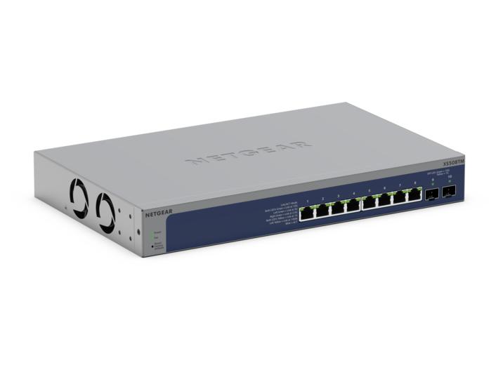 NETGEAR XS508TM, 8PT 10G/MULTIGIGABIT SMART SWITCH