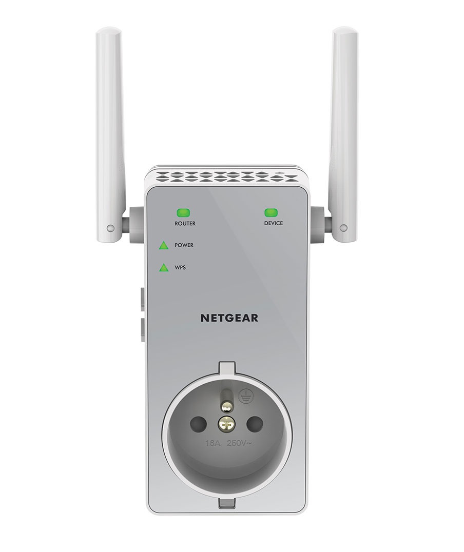 Obrázok NETGEAR 1PT AC750 WIFI EXTENDER PLUS, EX3800