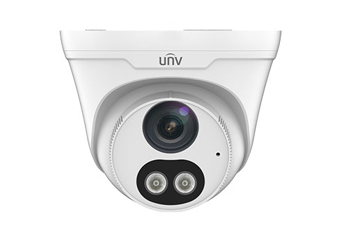 Uniview IPC3614LE-ADF28KC-DL, 4Mpix IP kamera, turret, objektiv 2,8 mm (112,9°), IR+bílý přísvit 30m