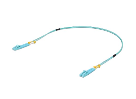 Ubiquiti UACC-OFC-MM-0.5M, 10 Gbps OM3 Duplex LC Cable, 0,5m