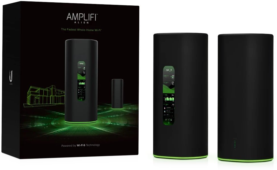 Ubiquiti AmpliFi Alien Router and MeshPoint