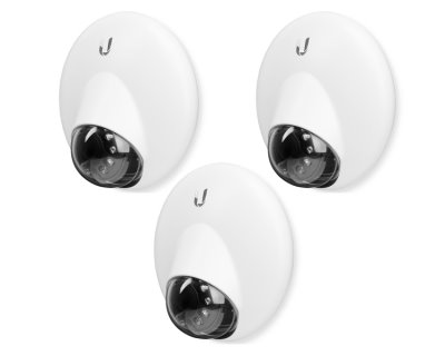 Obrázok UBNT UVC-G3-DOME-3 UniFi Video Camera Dome G3, IR - 3 pack bez PoE zdroje