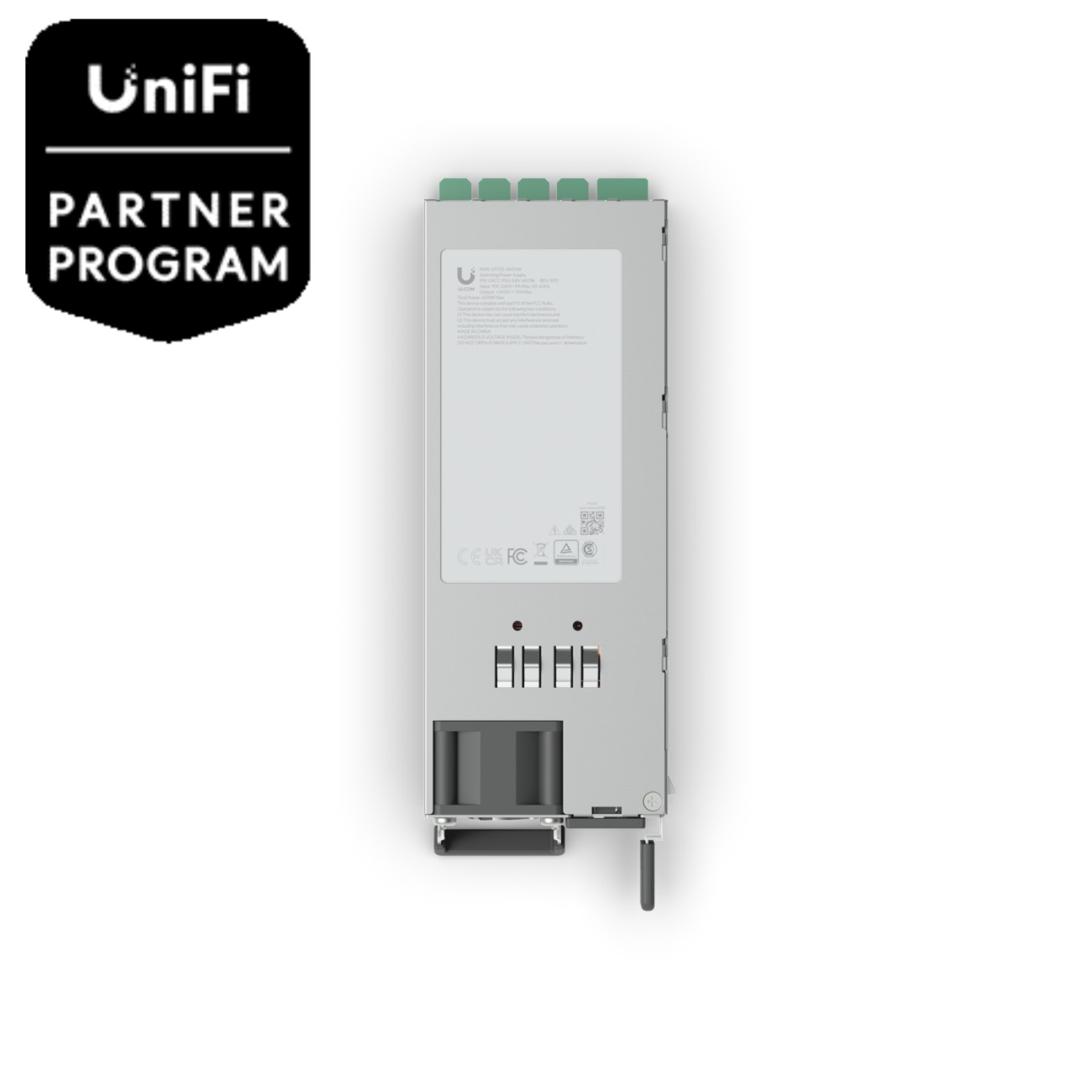 Ubiquiti UACC-PSU-54V-600W - UniFi Enterprise Hot-Swappable Power Module (600W)