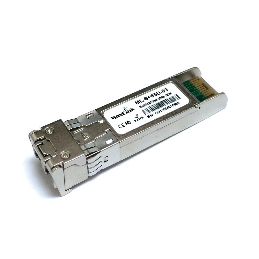 MaxLink 10G SFP+ optický modul, MM, 850nm, 300m, 2x LC konektor, DDM