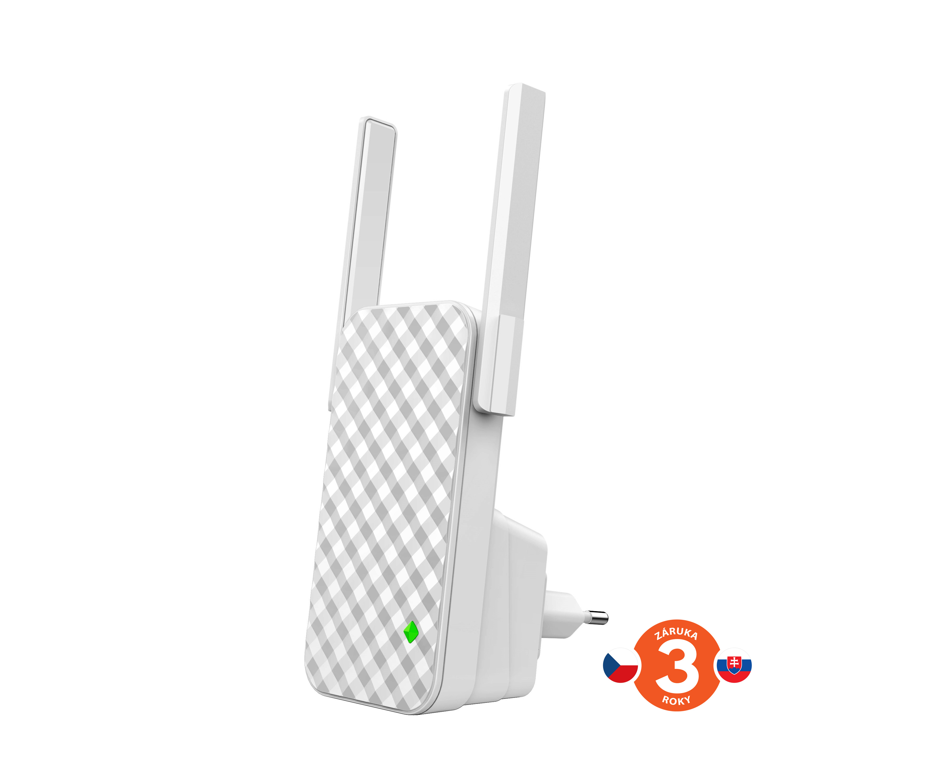 Tenda A9 - WiFi N Range Extender, opakovač 300 Mb/s, WPS, 2x 3 dBi anténa