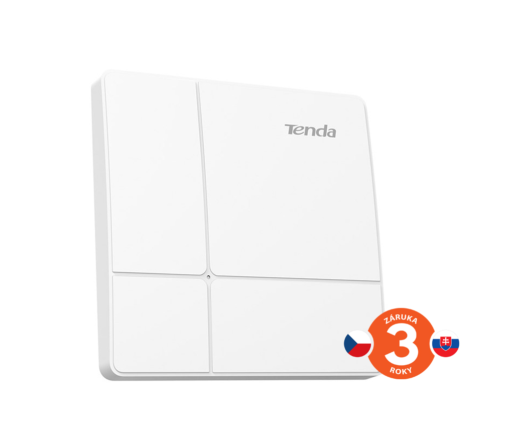 Tenda i24 WiFi-AC AP / Client+AP 1200Mb/s, 1x GLAN, 12xSSID, VLAN, aktivní PoE, stěna/strop