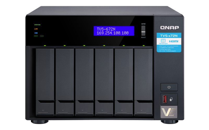 Obrázok QNAP TVS-672N-i3-4G