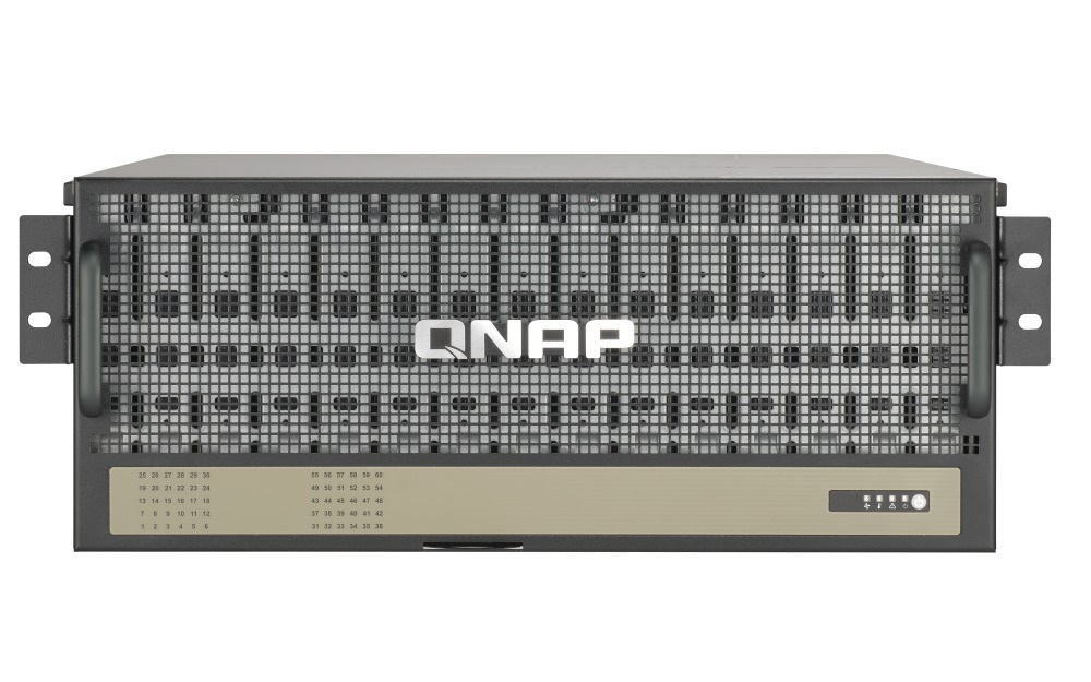 QNAP TL-R6020Sep-RP - 4U 60pozicová SAS/SATA JBOD rozšiřující jednotka, redundantní napájecí zdroj