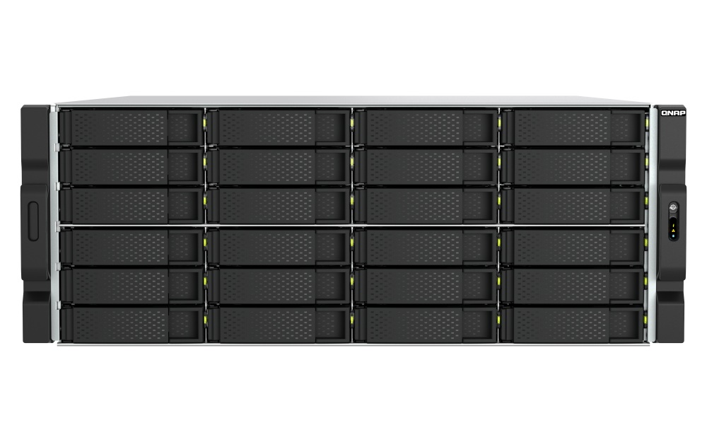 QNAP TS-h2477AXU-RP-R7-32G (Ryzen Pro 5,3GHz, ZFS, 32GB DDR5 RAM, 24x SATA, 2x 2,5GbE, 2x 10GbE)