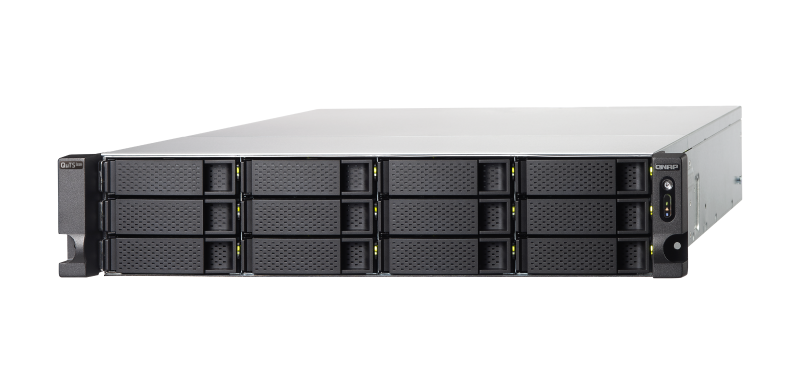 Obrázok QNAP TS-h1886XU-RP-D1622-32G (Xeon 3,2GHz, ZFS, 32GB ECC RAM, 12x3,5''+6x2,5'', 4x GbE, 2x 10GbE SFP+) TS-h1886XU-RP-D1622-32G