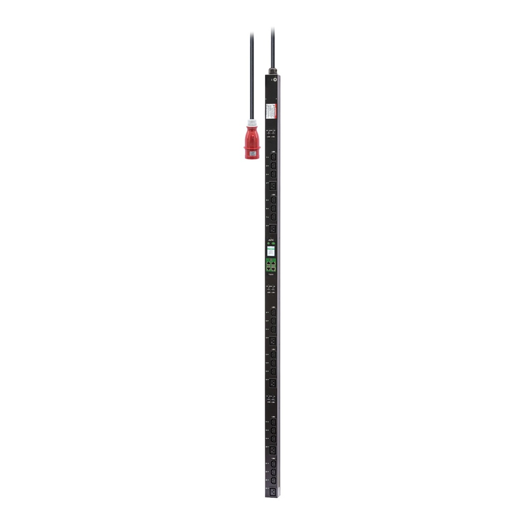 Easy PDU,2G, Metered-by-Outlet with Switching, ZeroU, 22kW, 230V, (18) C13 & (6) C19