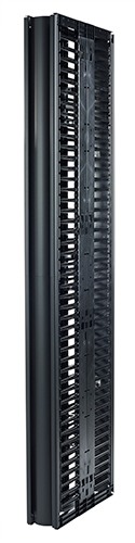 Valueline, Vertical Cable Manager for 2 & 4 Post Racks, 84''H X 6''W, Double-Sided with Doors